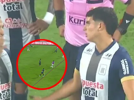 El golazo de Matías Succar que el VAR anuló ante Alianza Universidad y lamentaron los hinchas de Alianza Lima