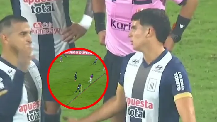 Succar se lamentó por el gol anulado.