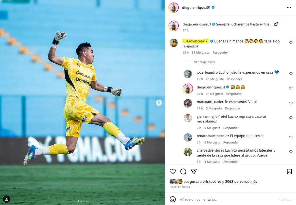 El comentario de Advíncula que provocó el fuerte pedido de los hinchas de Sporting Cristal.