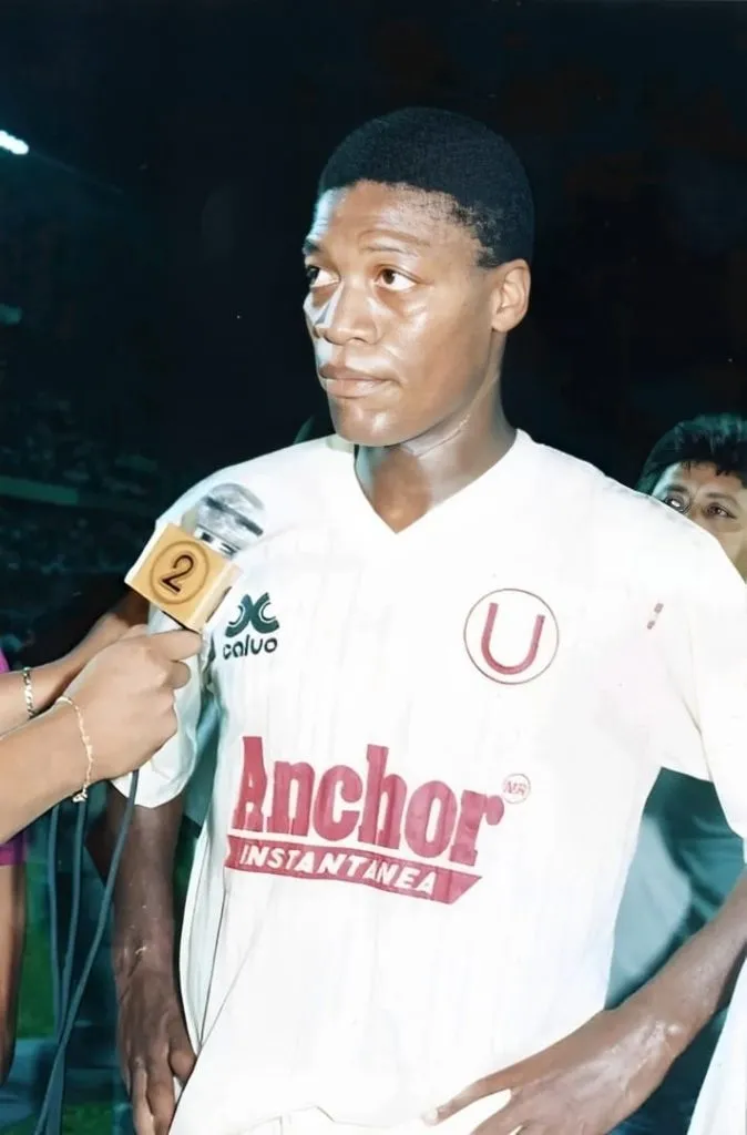 Balán Gonzáles entrevistado en los años 90. (Foto: X).