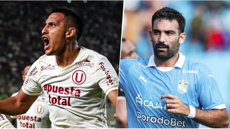 Álex Varela y Martín Cauteruccio son los centrodelanteros de Universitario y Sporting Cristal respectivamente.