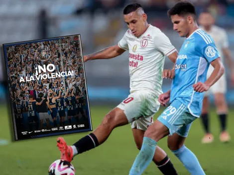 Alianza Lima opina tras el anuncio del Universitario vs. Cristal sin público: "No a la violencia"
