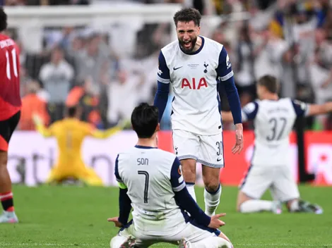 ¡Tottenham campeón! Con gol de Johnson, le ganó al Manchester United y se consagra en la Europa League