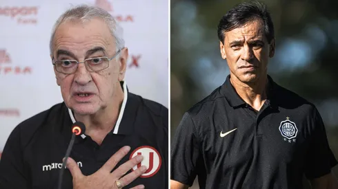 Jorge Fossati y Fabián Bustos.