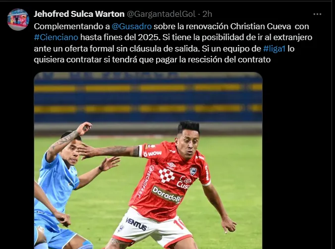 Fuente: @GargantadelGol