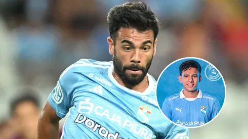 Leandro Sosa y Jhilmar Lora de Sporting Cristal.