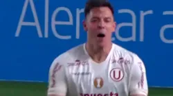 El grito de Diego Churín para el 2-0.