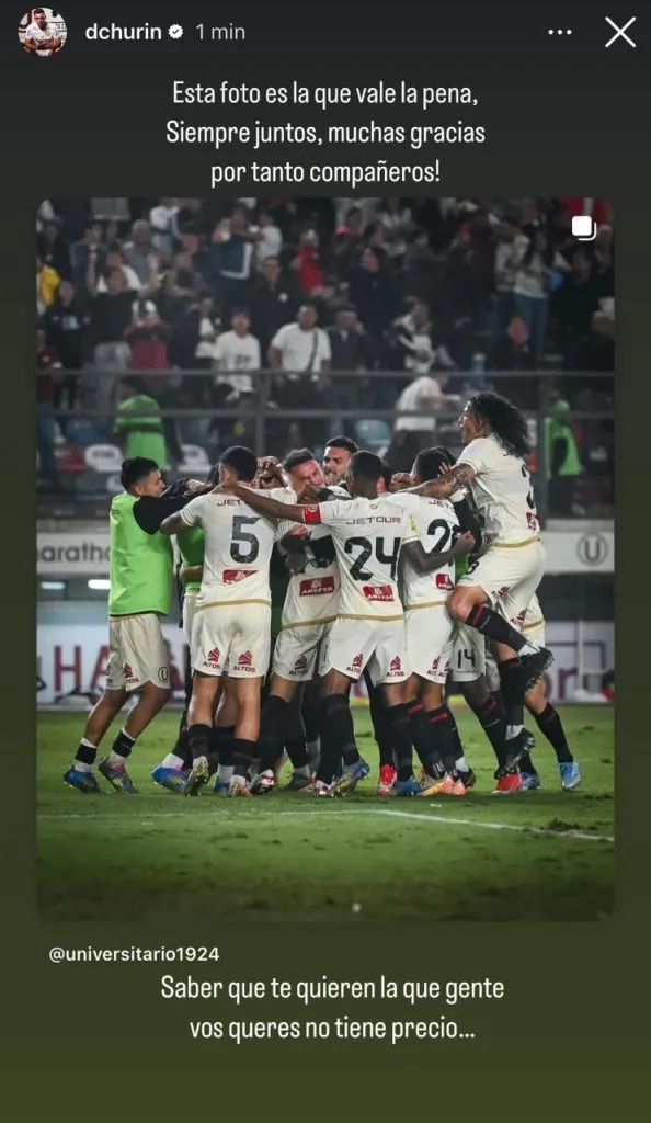 Diego Churín vía Instagram.