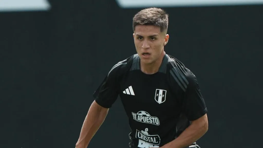 Catriel Cabellos, futbolista de Sporting Cristal (Instagram @catrielcabellos).