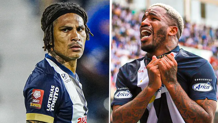Paolo Guerrero y Jefferson Farfán.