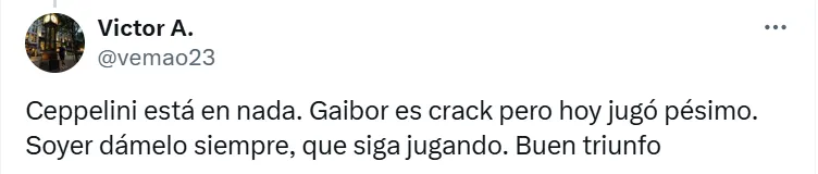 Hinchas de Alianza enojados con Ceppelini. (Foto: Captura X)