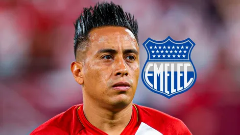 Christian Cueva y Emelec.