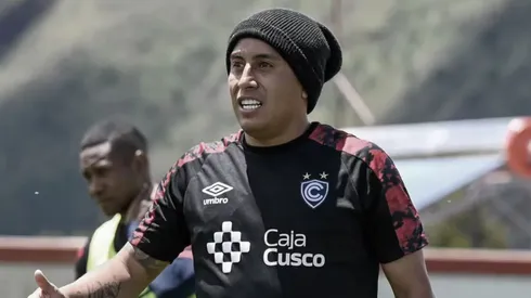 Christian Cueva, volante de Cienciano del Cusco.