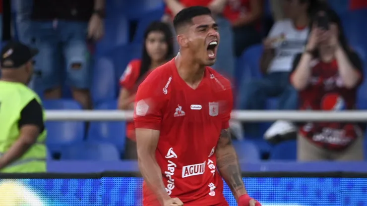 Luis Ramos marcó su primer doblete con América de Cali.