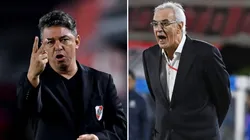 Marcelo Gallardo y Jorge Fossati.