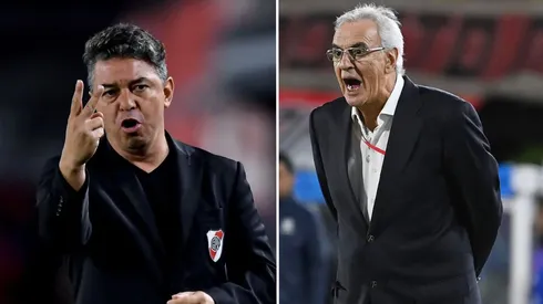 Marcelo Gallardo y Jorge Fossati.