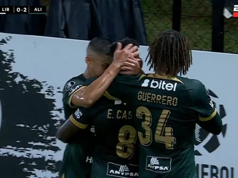 Eryc Castillo marcó el 2-0 de Alianza Lima contra Libertad por la Copa Libertadores