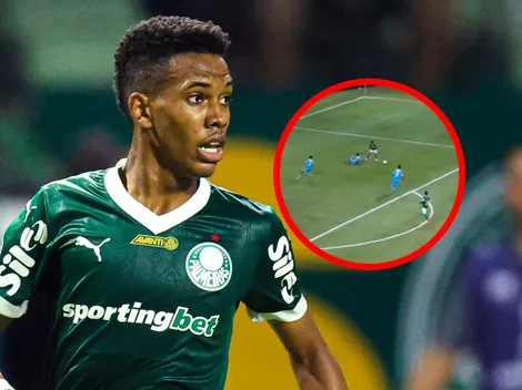 Estevao marcó el 1-0 de Palmeiras vs. Sporting Cristal
