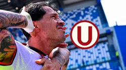 Gianluca Lapadula y Universitario.