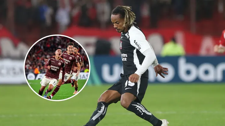 André Carrillo, volante de Corinthians.