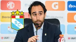 Joel Raffo, presidente de Sporting Cristal.