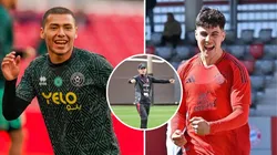 Jefferson Cáceres, Felipe Chávez y Óscar Ibáñez.