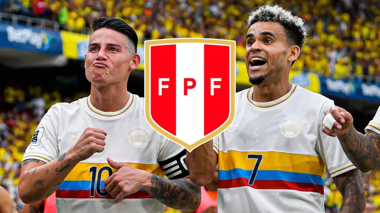 James Rodríguez y Luis Díaz.