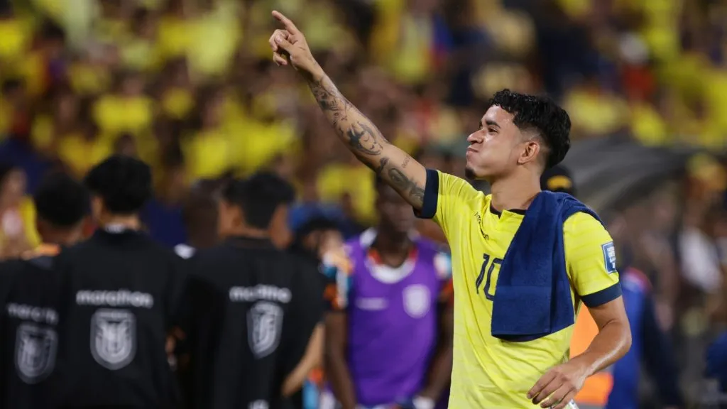 Kendry Páez, en la Selección de Ecuador (Getty Images).