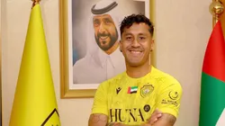 Renato Tapia, jugador del Al Wasl.