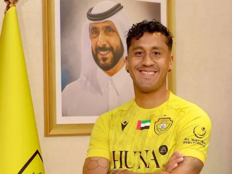 Tapia se cruzó con un periodista y explicó el motivo por el que fichó por Al Wasl