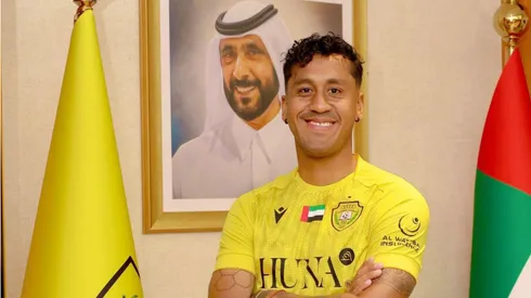 Renato Tapia, jugador del Al Wasl.