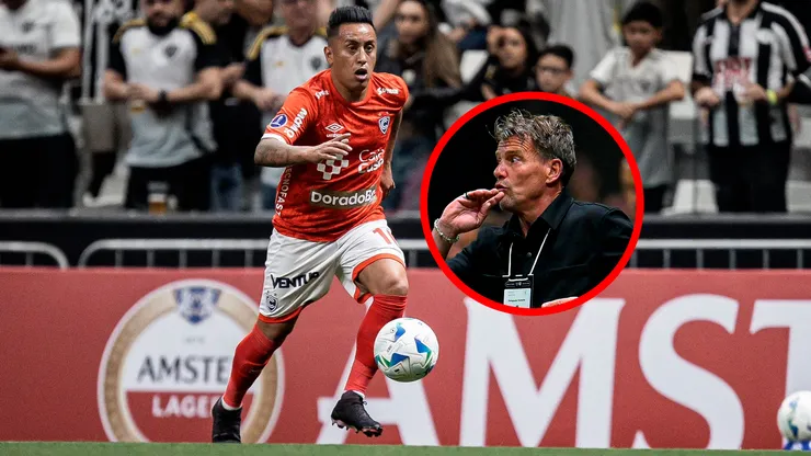 Christian Cueva y Carlos Desio.