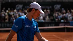 Ignacio Buse, en un torneo Challenger en este 2025.