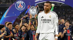 Kylian Mbappé reaccionó al título del PSG en Champions League.