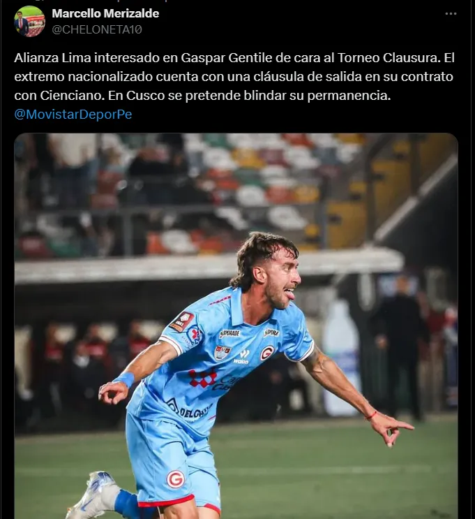 Fuente: @CHELONETA10