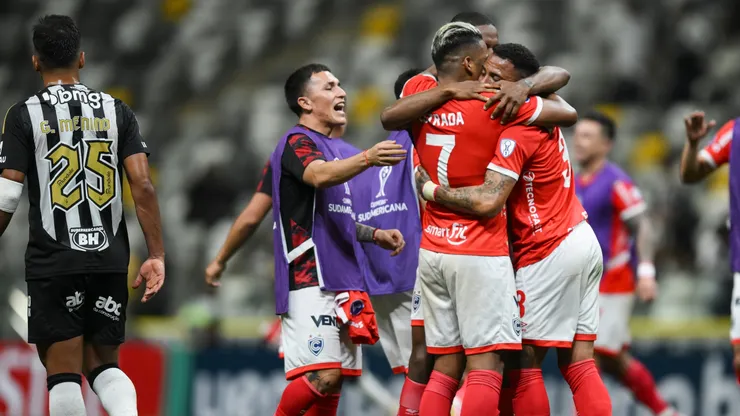 Cienciano, en su último partido de Copa Sudamericana ante Atlético Mineiro.