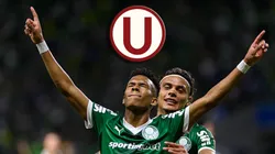 Palmeiras sobre Universitario en la Copa Libertadores.