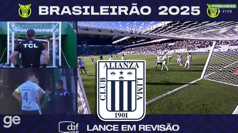 Gremio recibió insólito penal a su favor.