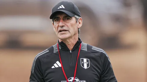 Óscar Ibáñez entrenador de la Selección Peruana.