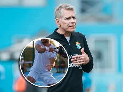 Paulo Autuori no lo hace jugar en Sporting Cristal, se alejó del fútbol y salió campeón en torneo de pádel