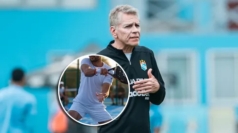 En Sporting Cristal no juega, así que ahora compite en pádel.