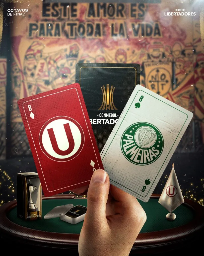 Universitario vs. Palmeiras por Copa Libertadores. (Foto: X).