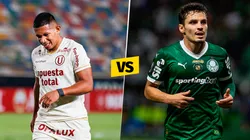 Universitario vs. Palmeiras por la Copa Libertadores.