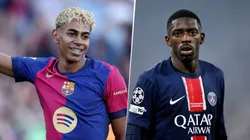 Lamine Yamal y Ousmane Dembélé, candidatos al Balón de Oro.