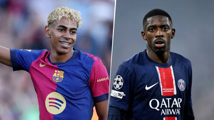Lamine Yamal y Ousmane Dembélé, candidatos al Balón de Oro.