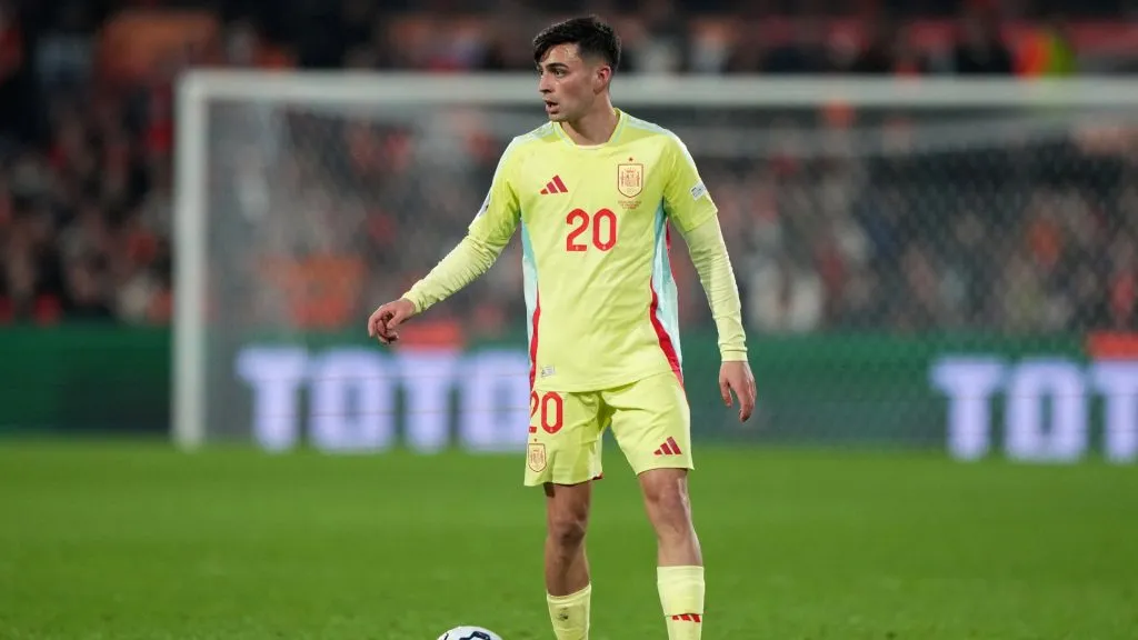 Pedri, figura de la Selección de España (Getty Images).