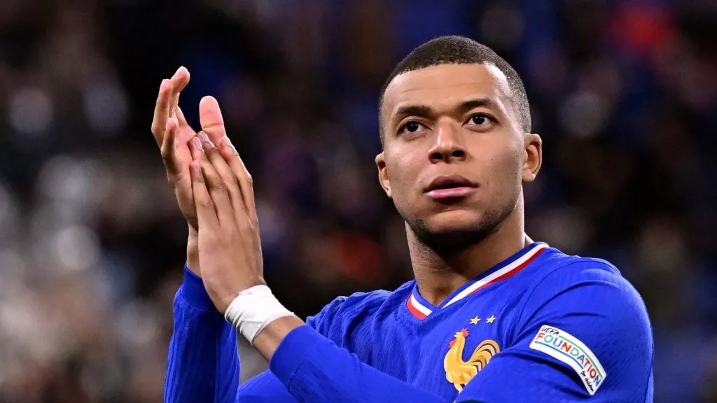 Kylian Mbappé, figura y capitán de la Selección de Francia (Getty Images).