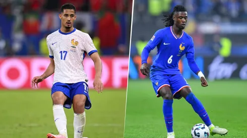 Saliba y Camavinga, figuras de la Selección de Francia.