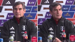 Óscar Ibáñez vivió incómodo momento en Videna tras ser consultado por Sergio Peña.