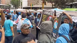 Hinchas de Sporting Cristal.